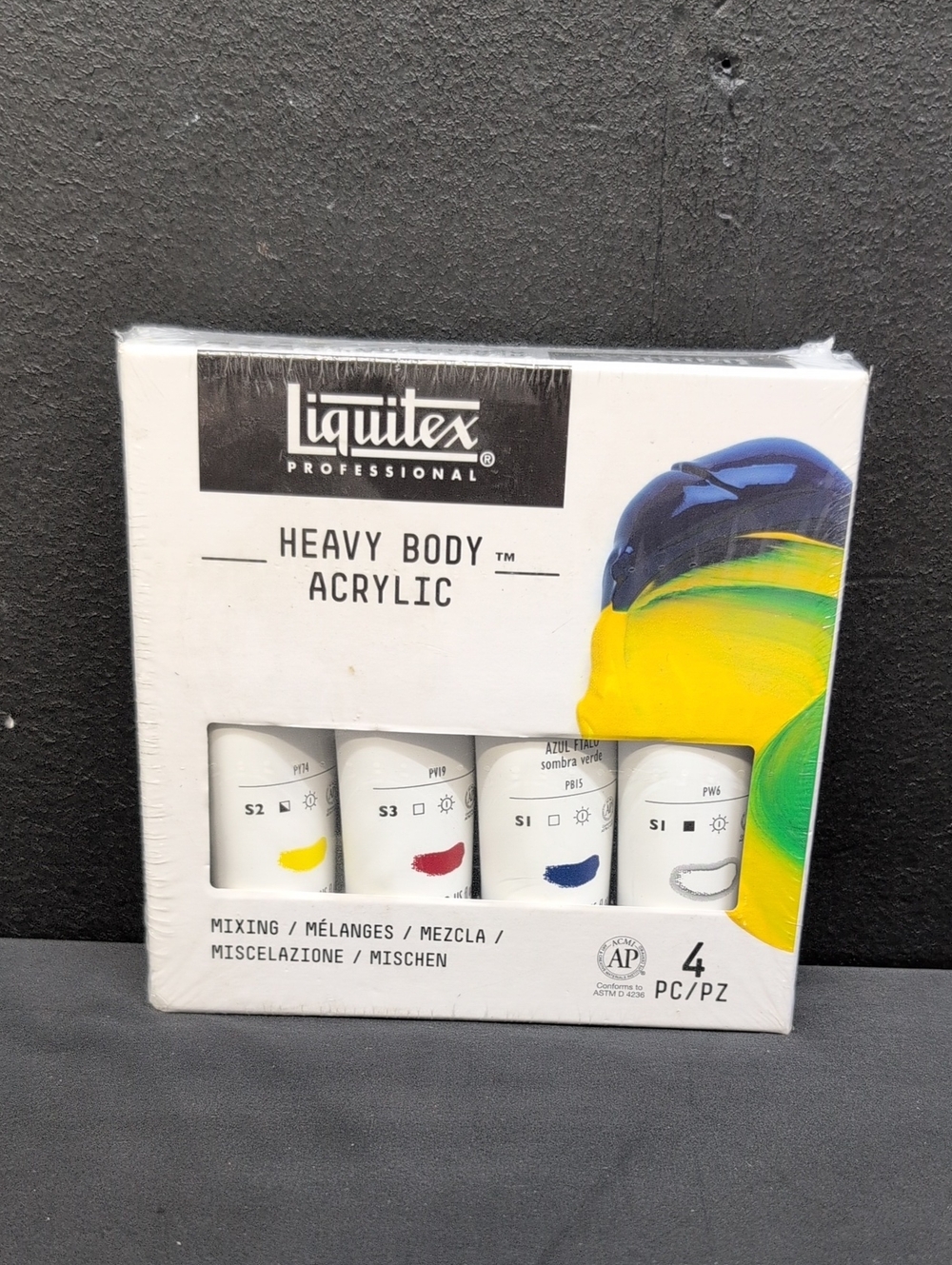Liquitex Professional Heavy Body Acrylic Mixing Set 4 Pcs